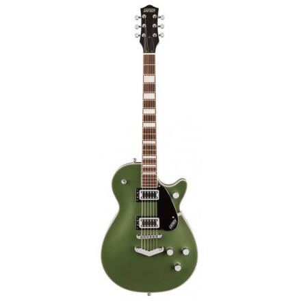 GRETSCH G5220 ELECTROMATIC JET BT SINGLE-CUT WITH V-STOPTAIL OLIVE METALLIC